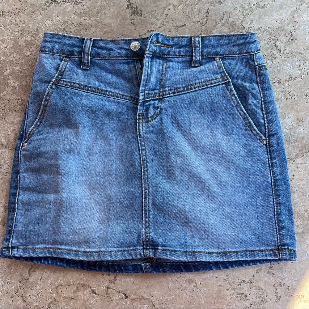Light blue jean shirt